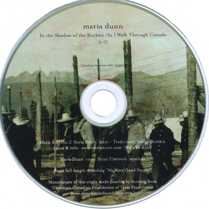 [Maria Dunn CD]